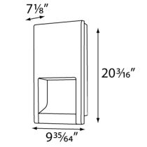Palmer Fixture HD0955 BluStorm®2 Recessed High Speed Hand Dryer