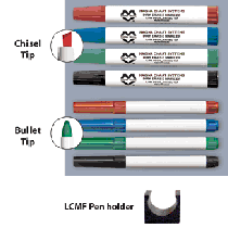 Dry-Eraser Marker Chisel Point