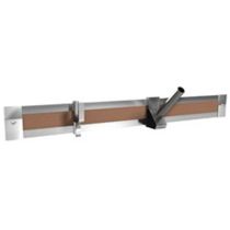 4' Length Aluminum 2" Maprail w/ cork insert