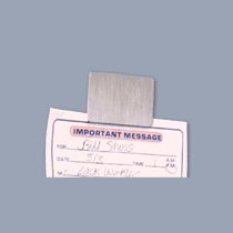 Flush Note Holder