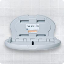 Koala Kare Plastic Baby Changing Stations - Oval Wall Mounted