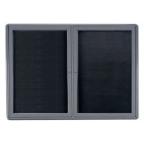 Ghent Ovation Changeable Letter boards 34" x 47" - OVX2-XXX Black