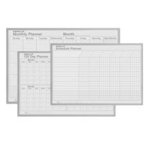 Magna Visual MagnaLite Planning Board Kits - Monthly