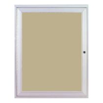 Ghent Outdoor Enclosed Vinyl Bulletin Board - Ocean - Color is approximate