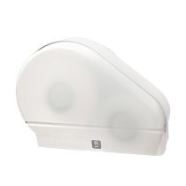 Palmer Fixture RD0024-03F Single 9" Jumbo Tissue Dispenser with Stub Roll - White