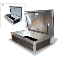 G4444 Acudor Galvanized Roof Hatch - 36" x 36" 