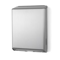 Palmer Fixture TD0170-13 Multifold/C-Fold Towel Dispenser - Brushed Steel