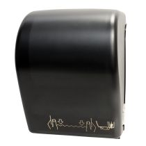 Palmer Fixture TD0201-02 Mechanical Auto-Cut Roll Towel Dispenser - Black Translucent